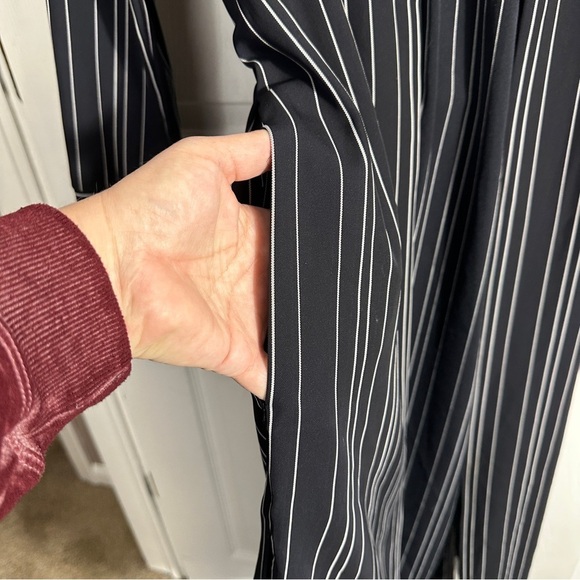 Zara striped duster/longline wrap/cardigan, striped, tie waist. Size M. Stunning - Picture 8 of 11